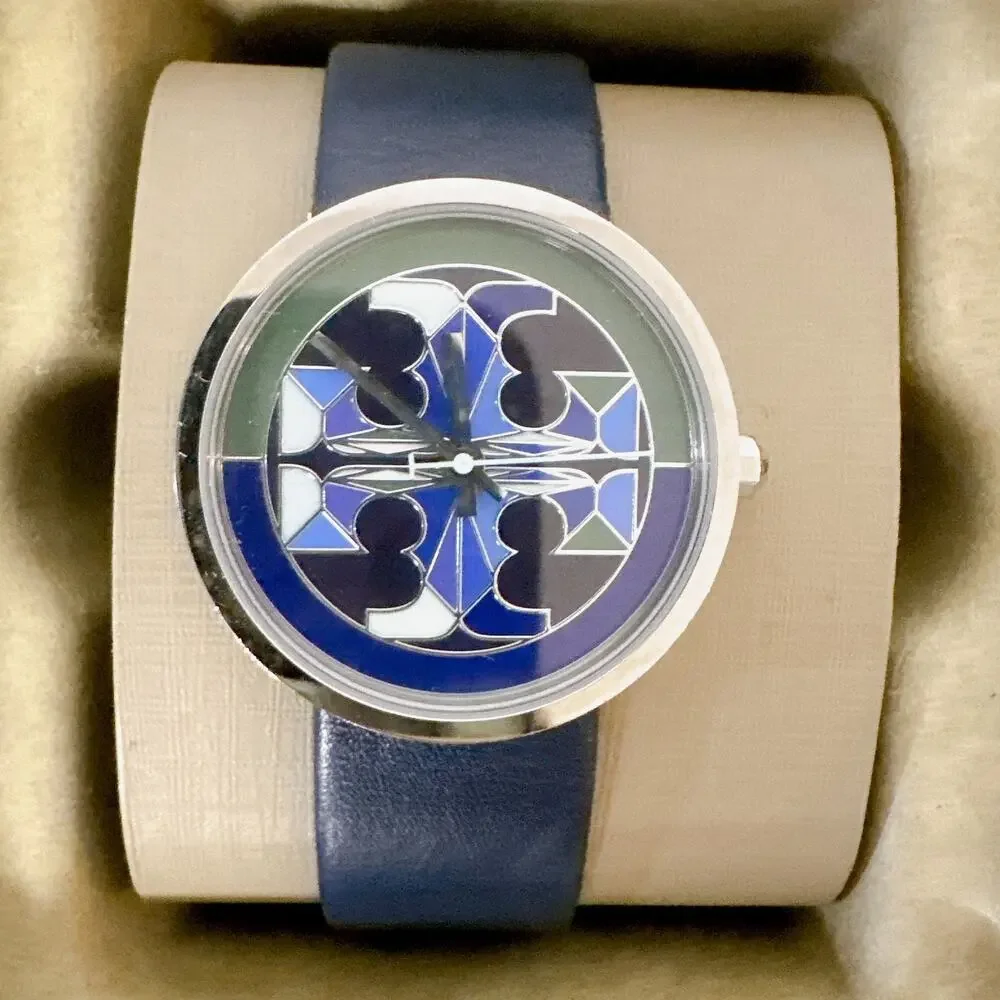 Tory Burch Reva Mosaic Dial Watch｜TBW4042